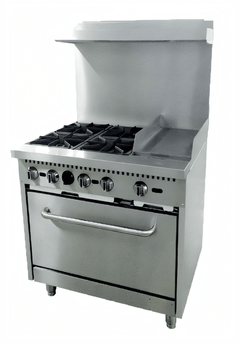 Omcan USA 46025 Gas Ranges - CulinaryProfis