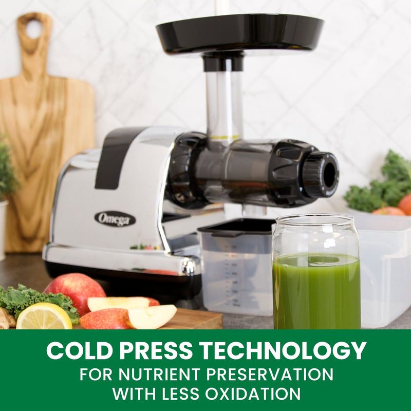 Omega J8006 80 RPM All - in - One Nutrition System Cold Press Juicer - CulinaryProfis