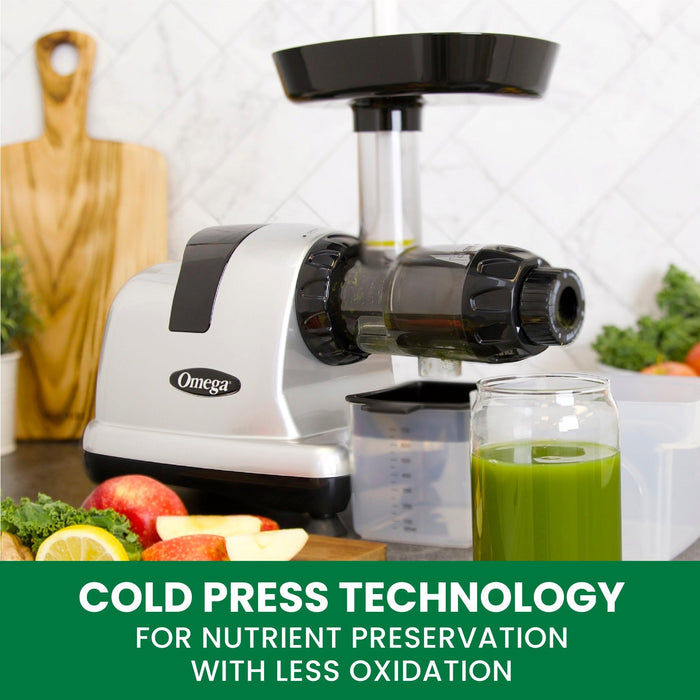 Omega J8006 80 RPM All - in - One Nutrition System Cold Press Juicer - CulinaryProfis