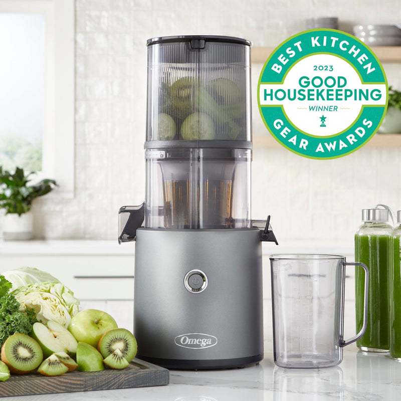 Omega JC2022 150W Effortless™ Batch Juicer - 68oz Mega Hopper - CulinaryProfis