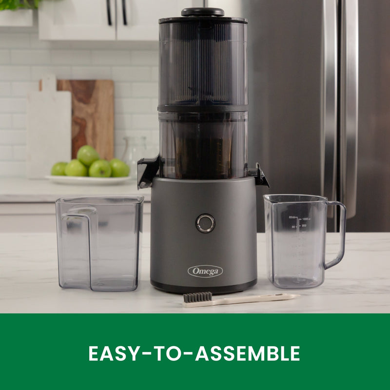 Omega JC2022 150W Effortless™ Batch Juicer - 68oz Mega Hopper - CulinaryProfis
