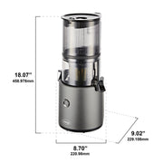 Omega JC2022 150W Effortless™ Batch Juicer - 68oz Mega Hopper - CulinaryProfis