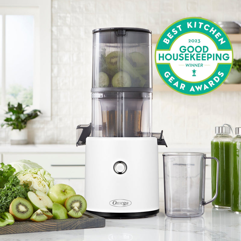 Omega JC2022 150W Effortless™ Batch Juicer - 68oz Mega Hopper - CulinaryProfis