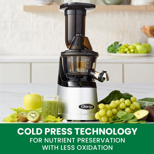 Omega MegaMouth Cold Press Vertical Juicer (MMV700) - CulinaryProfis