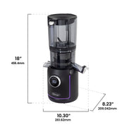 Omega OMSMBTBK13 180W Ultimate Performance Batch Juicer - IntelliDial Cold Press Smart Juicer - CulinaryProfis