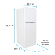 Avanti 7.0 cu. ft. Apartment Size Refrigerator Avanti Products, LLC