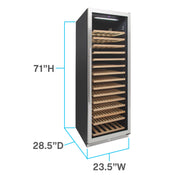 Avanti DESIGNER Series Wine Cooler, 165 Bottle Capacity Avanti Products, LLC