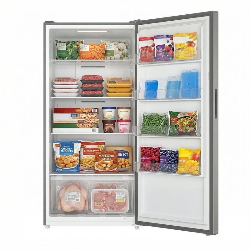 Avanti MaxxSpace Garage-Ready 17 cu. ft. Convertible Upright Freezer Avanti Products, LLC