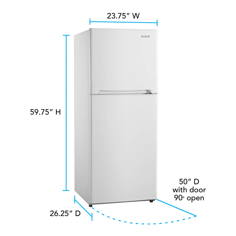Avanti 10.0 cu. ft. Apartment Size Refrigerator Avanti Products, LLC