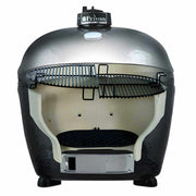 Primo All - In - One Oval Junior 200 Ceramic Kamado Grill With Cart - PGCJRC - CulinaryProfis