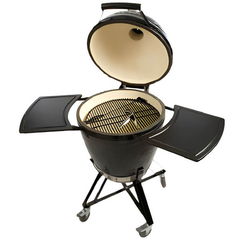 Primo All - In - One Round Ceramic Kamado Grill With Cart - PGCRC - CulinaryProfis