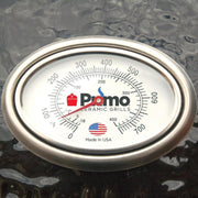 Primo Oval Junior 200 Ceramic Kamado Grill On Cart With Side Tables - PGCJRH - CulinaryProfis