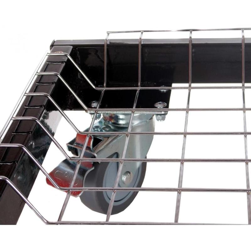 Primo Oval Junior 200 Ceramic Kamado Grill On Cart With Side Tables - PGCJRH - CulinaryProfis