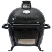 Primo Oval Junior 200 Ceramic Kamado Grill On GO Portable Carrier - PGCJRH - CulinaryProfis