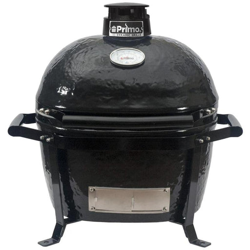 Primo Oval Junior 200 Ceramic Kamado Grill On GO Portable Carrier - PGCJRH - CulinaryProfis