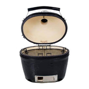 Primo Oval Junior 200 Ceramic Kamado Grill On GO Portable Carrier - PGCJRH - CulinaryProfis