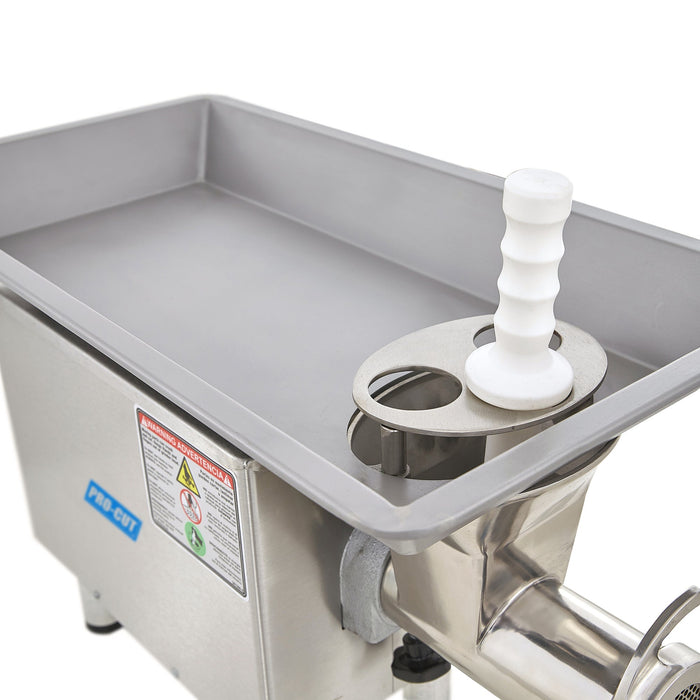 Pro - Cut KG‐22W‐XP‐SS 22 Stainless Steel Meat Grinder - CulinaryProfis