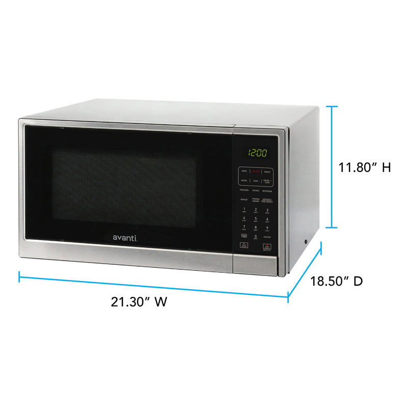Avanti Microwave Air Fry, Convection Oven 3-in-1, 1.3 cu. ft. Capacity Avanti Products, LLC