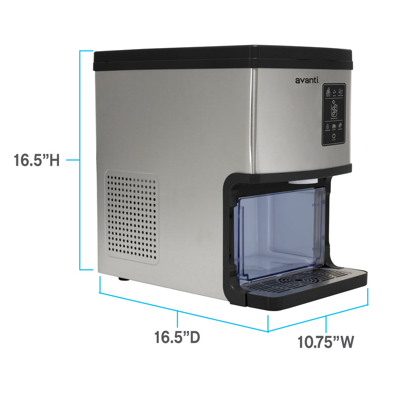 Avanti Digital Nugget Ice Maker with Dispenser Avanti Products, LLC
