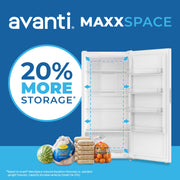 Avanti MaxxSpace Garage-Ready 17 cu. ft. Convertible Upright Freezer Avanti Products, LLC