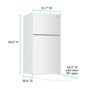 Avanti MaxxSpace Garage-Ready 24 cu. ft. Refrigerator Avanti Products, LLC
