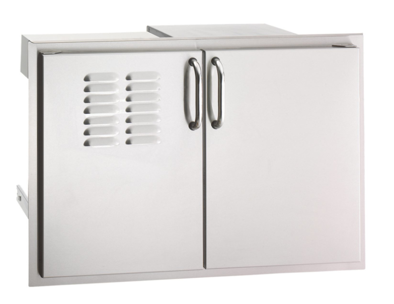 Fire Magic Select Double Doors with Tank Tray & Dual Drawers with Louvers