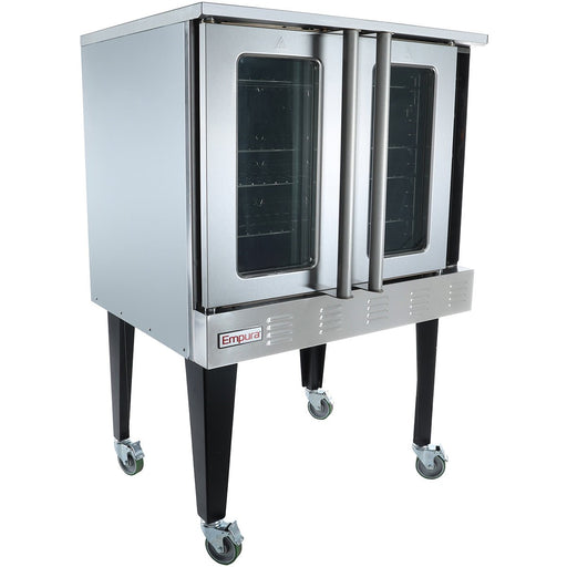 Single Deck Standard Depth Full Size Liquid Propane Convection Oven Freestanding - 54,000 BTU - CulinaryProfis