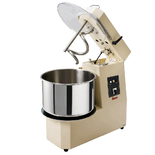Sirman 40875866T Hercules 50 TA 2V Timer Spiral Dough Mixer, 220V - 3phase - CulinaryProfis