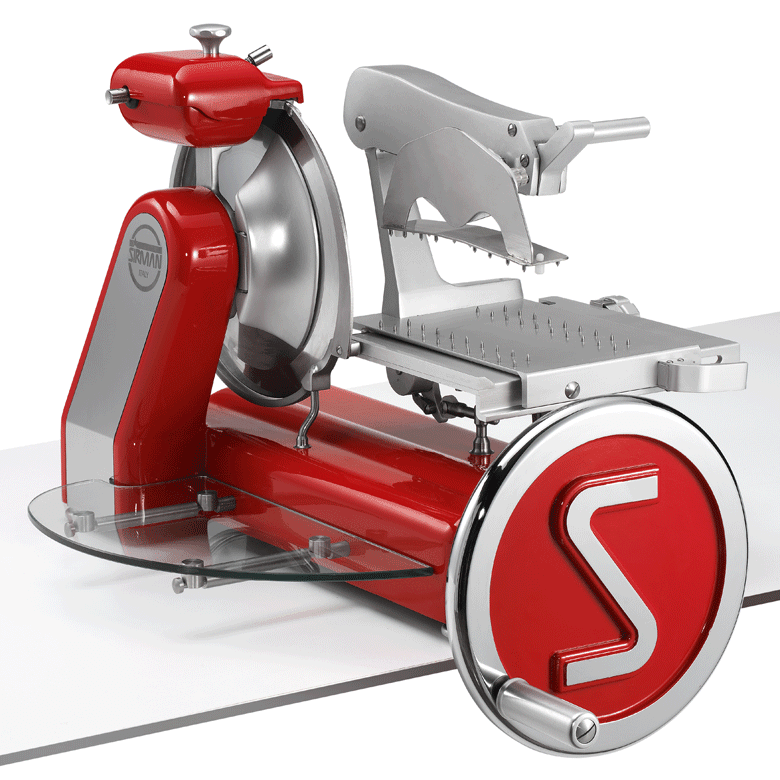 Sirman ANNIVERSARIO 300 NSF 12" Manual Flywheel Prosciutto Slicer 11307100N - CulinaryProfis