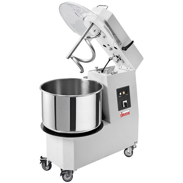 Sirman HERCULES 50 TA 2V 2 HP Two - Speed Spiral Dough Mixer 55 Qt / 88 lbs 40875866T - CulinaryProfis