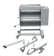 Sirman IP 120 BA XP 3 HP Commercial Meat Mixer 260 lbs Capacity 40807106TF - CulinaryProfis