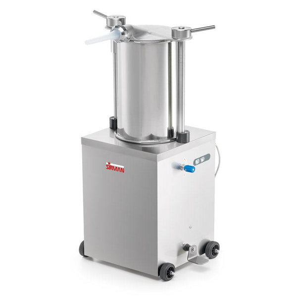 Sirman IS 35 IDRA 0.75 HP Hydraulic Sausage Stuffer 35L 220V 3 - Phase 40153506TNA - CulinaryProfis