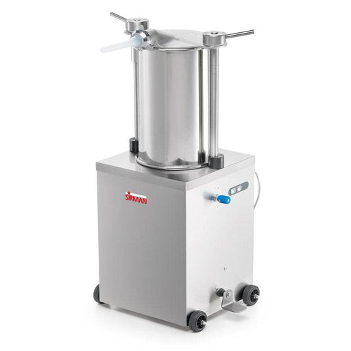 Sirman IS 35 IDRA 0.75 HP Hydraulic Sausage Stuffer 35L 220V 3 - Phase 40153506TNA - CulinaryProfis