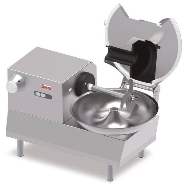 Sirman KATANA 12 PTO 2 HP Horizontal Bowl Chopper 20 lbs Capacity 40794058 - CulinaryProfis