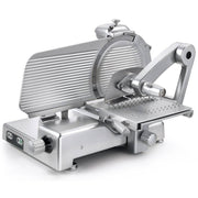 Sirman LEONARDO 370 EVO BS2 TOP 15" Straight Feed Cured Meat Slicer 0.5 HP 16377108SNA - CulinaryProfis
