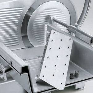 Sirman LEONARDO 370 EVO VCS TOP 15" Straight Feed Fresh Meat Slicer 0.5 HP 16377508SNA - CulinaryProfis