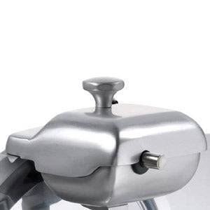 Sirman LEONARDO 370 EVO VCS TOP 15" Straight Feed Fresh Meat Slicer 0.5 HP 16377508SNA - CulinaryProfis