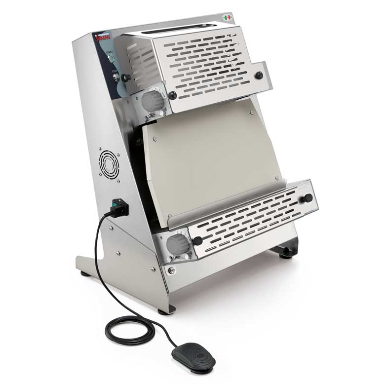 Sirman P - ROLL 420/2 RP PLUS Countertop Dough Roller - 0.33 HP 250 pcs/hr NSF Certified - Model 40074258 - CulinaryProfis