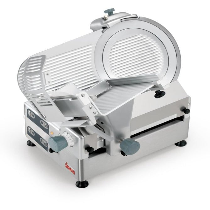 Sirman PALLADIO 330 EVO Automec VV 13" Automatic Meat Slicer 0.55 HP 153349GU8VNA - CulinaryProfis