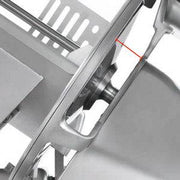 Sirman Raffaello 350 Evo Top 14" Heavy Duty Deli Slicer - 0.55 HP Aluminum Knobs NSF Certified - Model 15359028SNA - CulinaryProfis