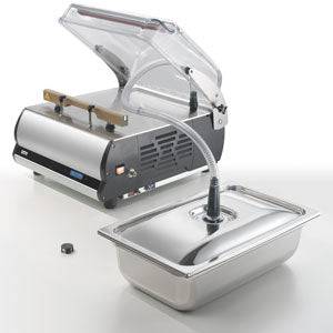 Sirman W8 40 DX 24 m³/h Commercial Vacuum Sealer 16" Seal Bar 3340281003DX8 - CulinaryProfis
