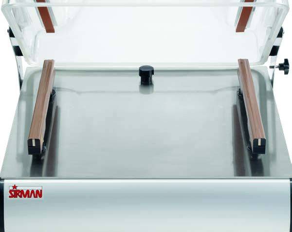 Sirman W8 50 DX DB 24 m³/h Commercial Vacuum Sealer 2x16" Seal Bars 3350282003DX8 - CulinaryProfis