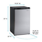 Avanti 4.4 cu. ft. Compact Refrigerator Avanti Products, LLC