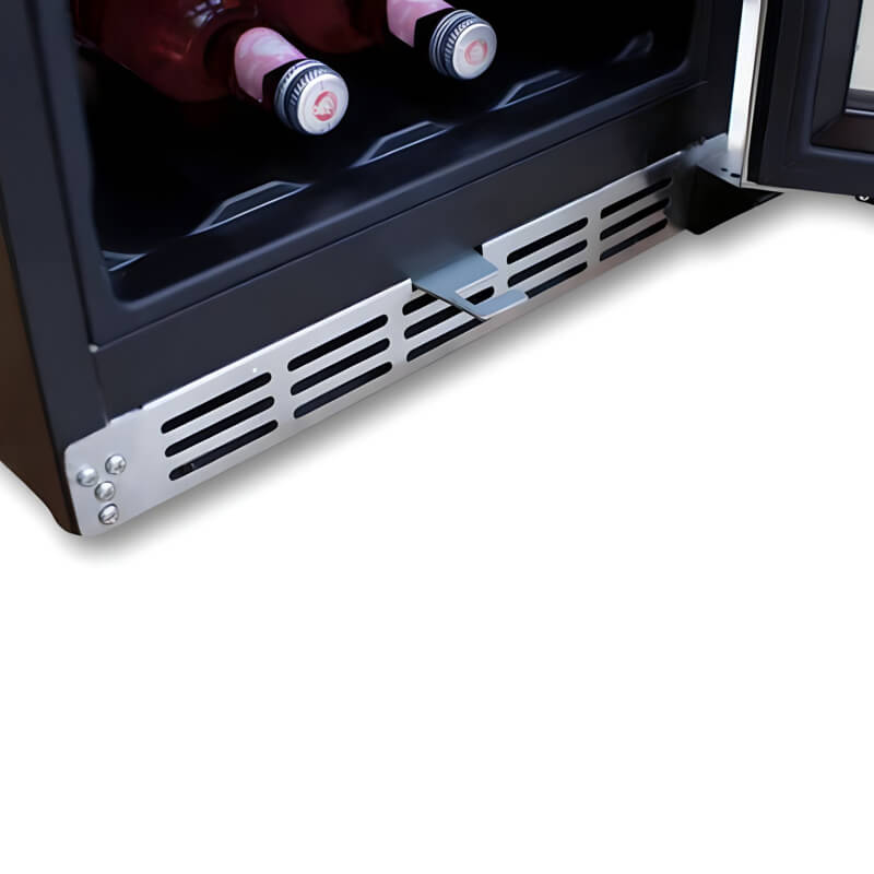 Summerset 15 Inch 3.2 Cu. Ft. Outdoor Dual Zone Wine Cooler - RFR - 15WD - CulinaryProfis
