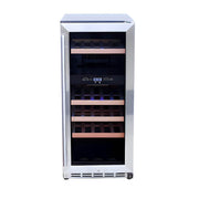 Summerset 15 Inch 3.2 Cu. Ft. Outdoor Dual Zone Wine Cooler - RFR - 15WD - CulinaryProfis