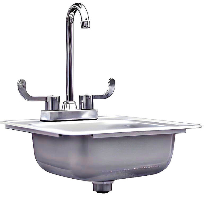 Summerset 15 - Inch x 15 - Inch Drop - in Sink - SNK - 15D - CulinaryProfis