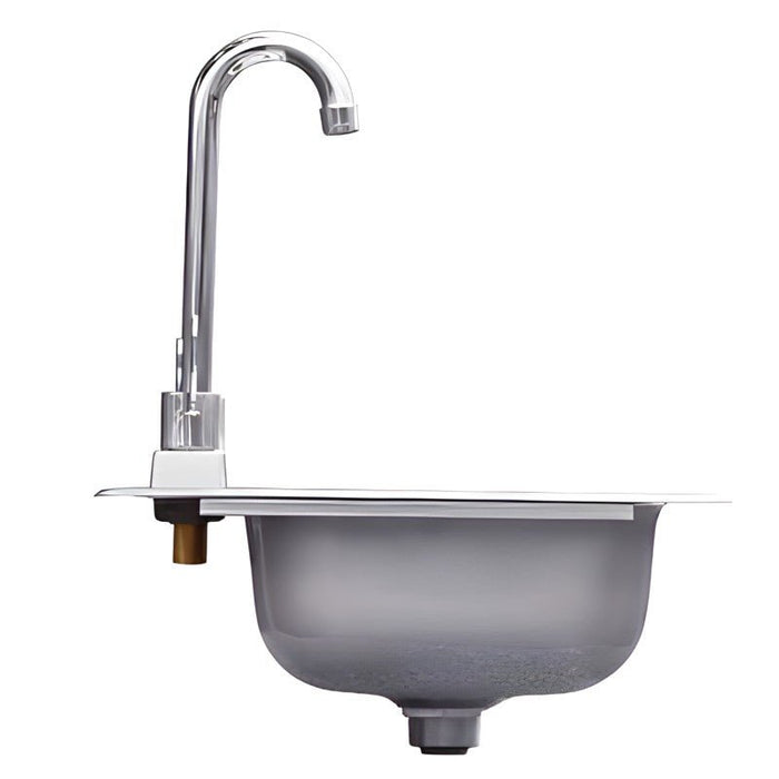 Summerset 15 - Inch x 15 - Inch Drop - in Sink - SNK - 15D - CulinaryProfis