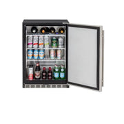 Summerset 24 Inch 5.1c Outdoor Rated Refrigerator - RFR - 24 - CulinaryProfis