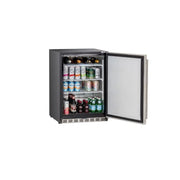 Summerset 24 Inch 5.1c Outdoor Rated Refrigerator - RFR - 24 - CulinaryProfis