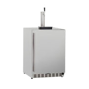 Summerset 24 - Inch 6.6 Cu. Ft. Outdoor Rated Single Tap Kegerator - RFR - 24DK1 - CulinaryProfis